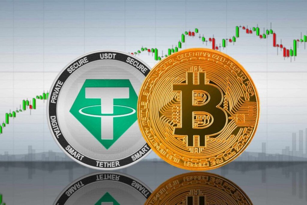 USDT Decline and Bitcoin's Rise