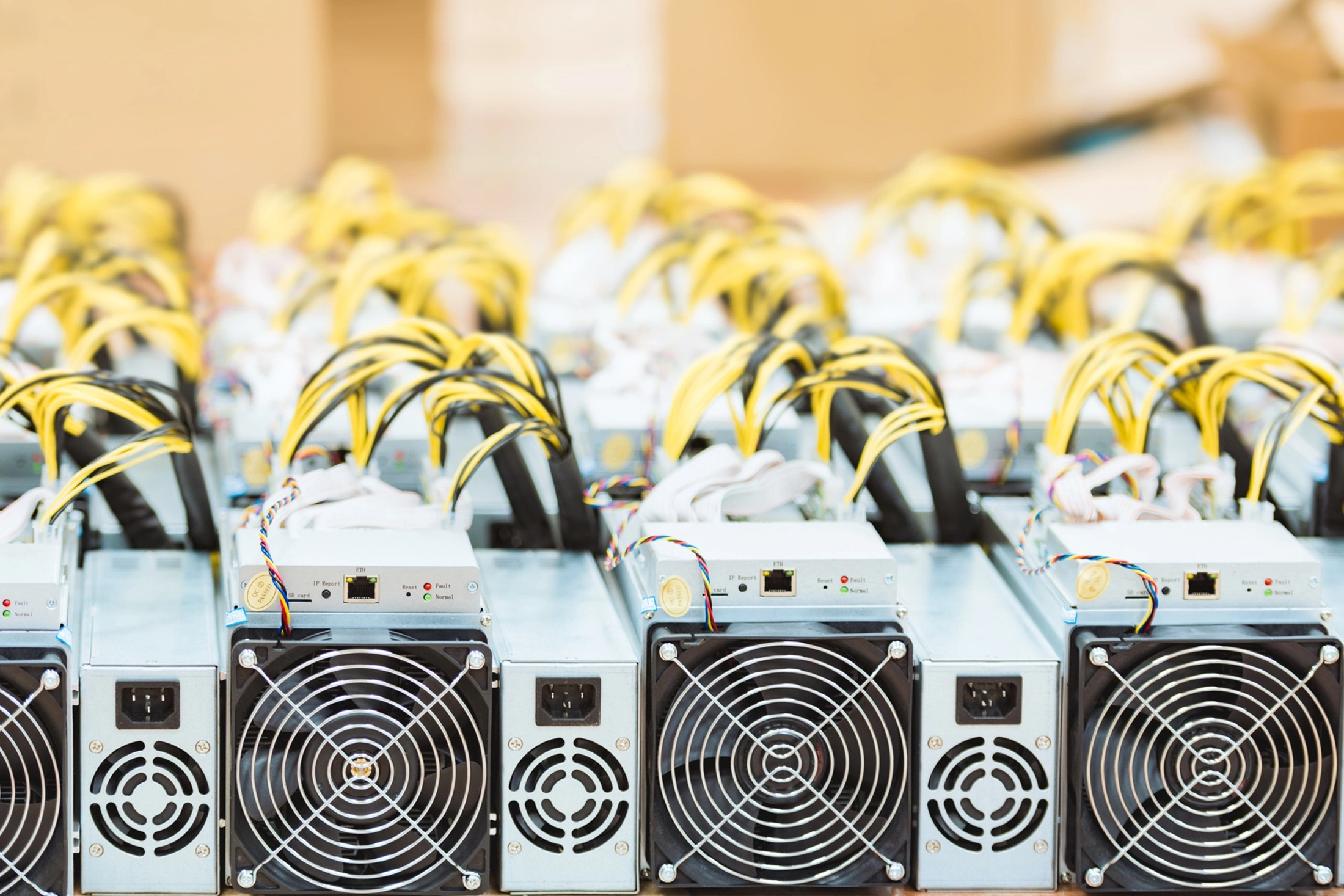 Bitcoin mining equipment