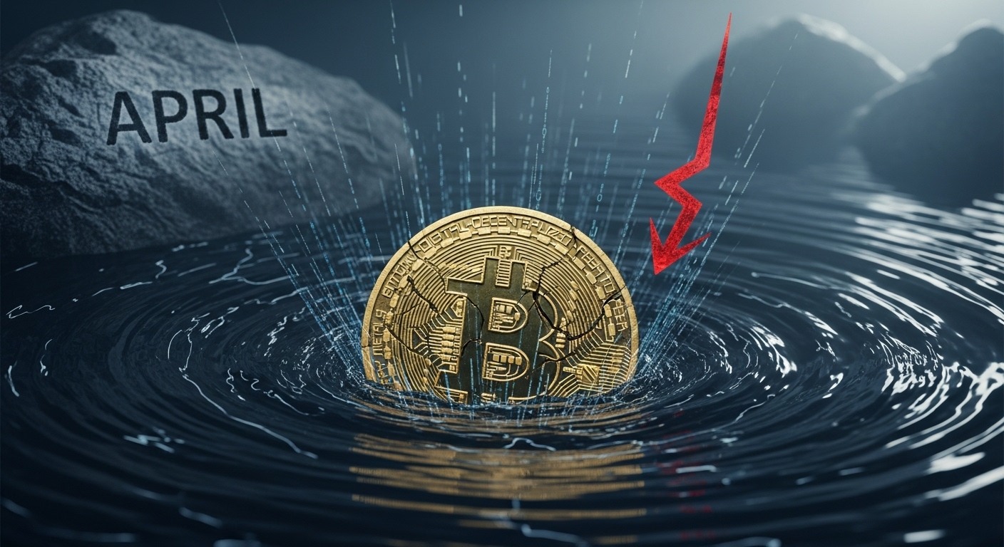 Bitcoin falls to lowest level since April