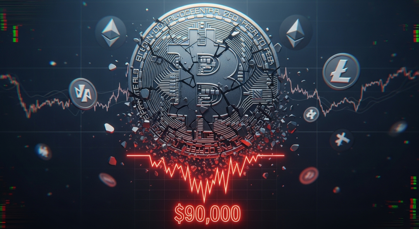 Bitcoin’s Slide Below $90K What Actually Happened