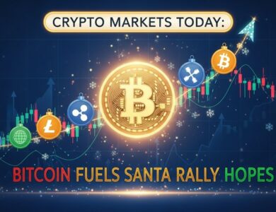 Crypto Markets Today Bitcoin Fuels Santa Rally Hopes