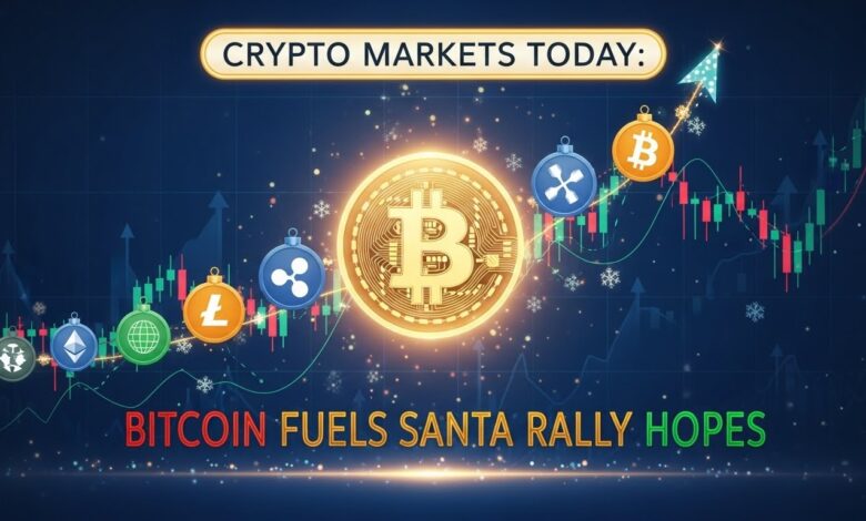 Crypto Markets Today Bitcoin Fuels Santa Rally Hopes