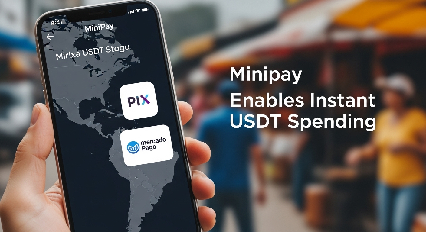 Minipay Enables Instant USDT Spending on PIX and Mercado Pago Across Latin America