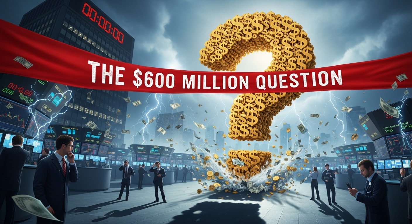 The $600 Million Question What’s Really Happening