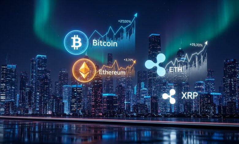 Bitcoin, Ethereum, XRP Top 3 Price Prediction