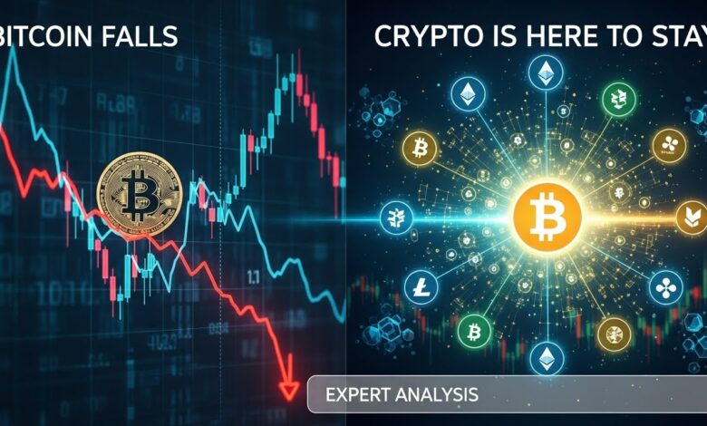 Bitcoin Falls But Crypto Is Here to Stay Expert Analysis