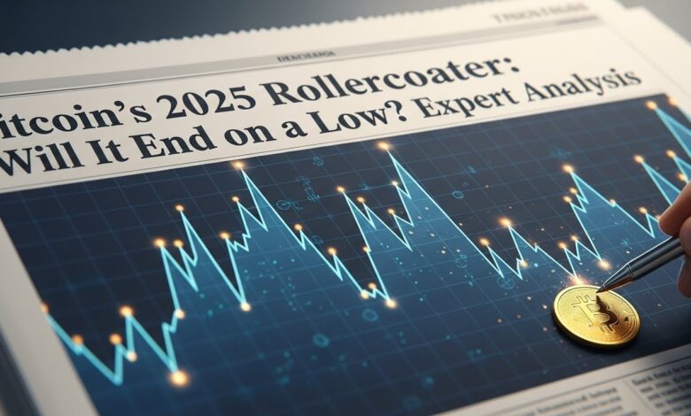 Bitcoin's 2025 Rollercoaster Will It End on a Low Expert Analysis