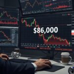 Bitcoin Drops Toward $86,000 Amid Market Uncertainty