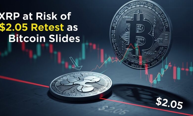 XRP at Risk of $2.05 Retest as Bitcoin Slidesv