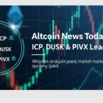Altcoin News Today ICP, DUSK & PIVX Lead Gains