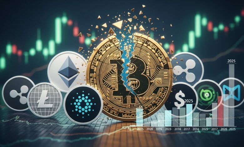 Bitcoin Lost Institutional Share in 2025 to Altcoins