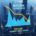 Bitcoin Options Expiry Unleashes $23.6B Market Shift Today