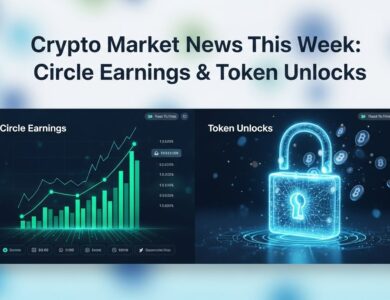 Crypto Market News This Week Circle Earnings & Token Unlocks
