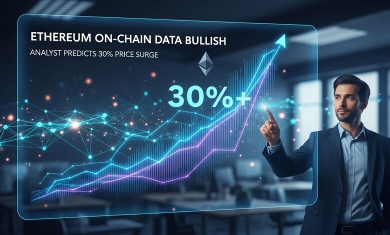 Ethereum On-Chain Data Bullish Analyst Predicts 30% Price Surge