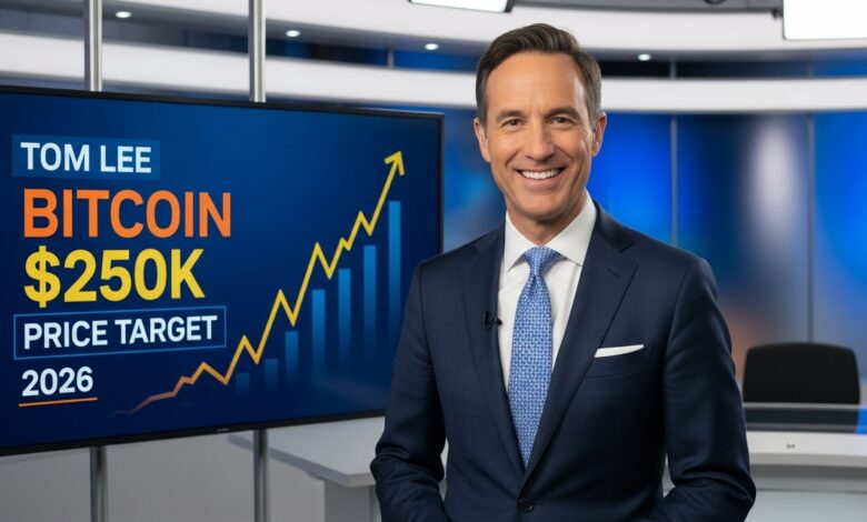 Tom Lee Bitcoin $250K Price Target 2026 Bold Prediction Explained