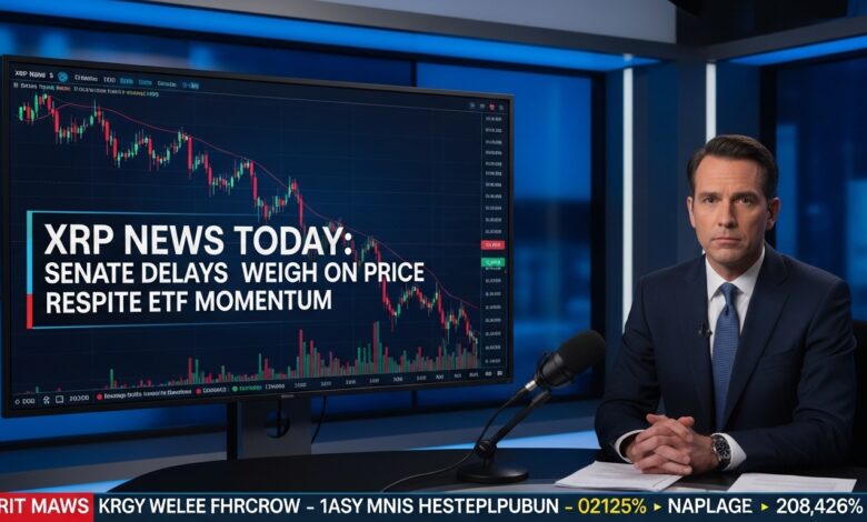 XRP News Today Senate Delays Weigh on Price Despite ETF Momentum