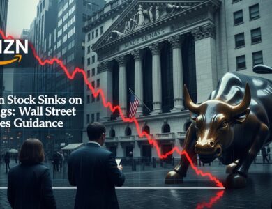 Amazon Stock Sinks on Earnings Wall Street Watches Guidance