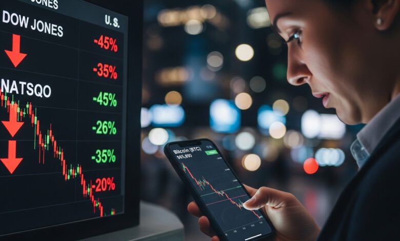 Bitcoin Crypto Prices Decline Below $66K Following U.S. Stocks