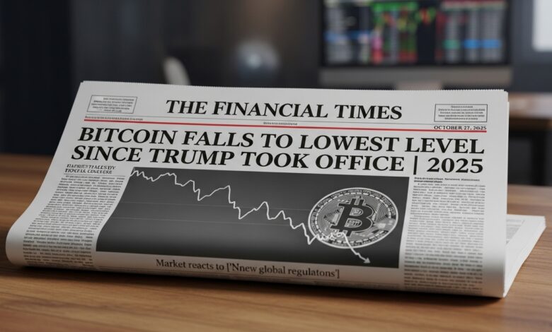 Bitcoin Falls to Lowest Level Since Trump Took Office 2025