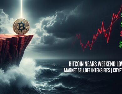 Bitcoin Nears Weekend Low as Market Selloff Intensifies Crypto Analysis