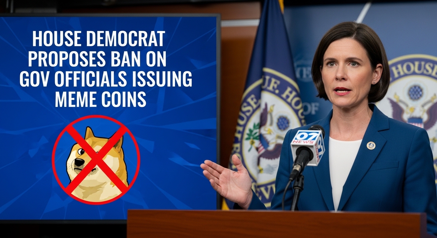 House Democrat Proposes Ban on Government Officials Issuing Meme Coins