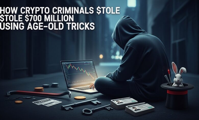 How Crypto Criminals Stole $700 Million Using Age-Old Tricks