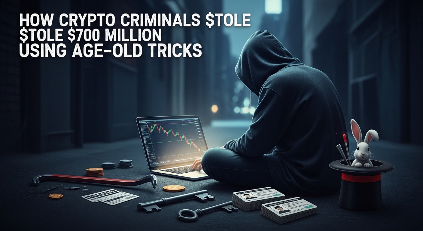 How Crypto Criminals Stole $700 Million Using Age-Old Tricks
