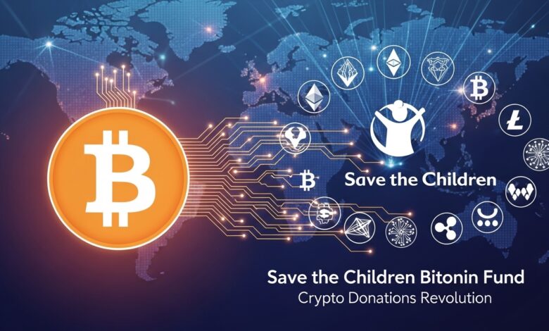 Save the Children Bitcoin Fund Crypto Donations Revolution