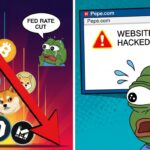 Meme Coins Fall After Fed Rate Cut & Pepe Website Hacked