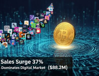 NFT Sales Surge 37% as Bitcoin Dominates Digital Market ($88.2M)