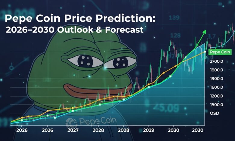 Pepe Coin Price Prediction 2026–2030 Outlook & Forecast