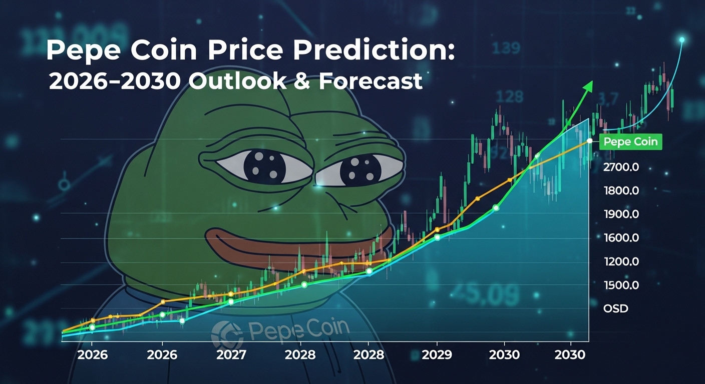 Pepe Coin Price Prediction 2026–2030 Outlook & Forecast