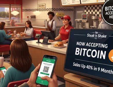 Steak 'n Shake Bitcoin Payments Boost Sales Dramatically in 9 Months