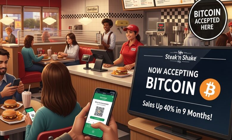 Steak 'n Shake Bitcoin Payments Boost Sales Dramatically in 9 Months