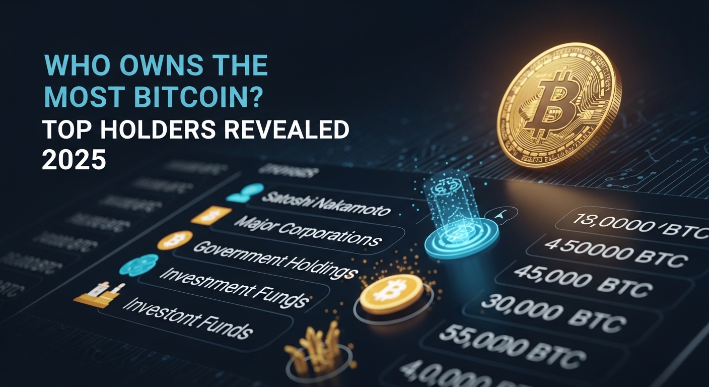 Who Owns the Most Bitcoin Top Holders Revealed 2025