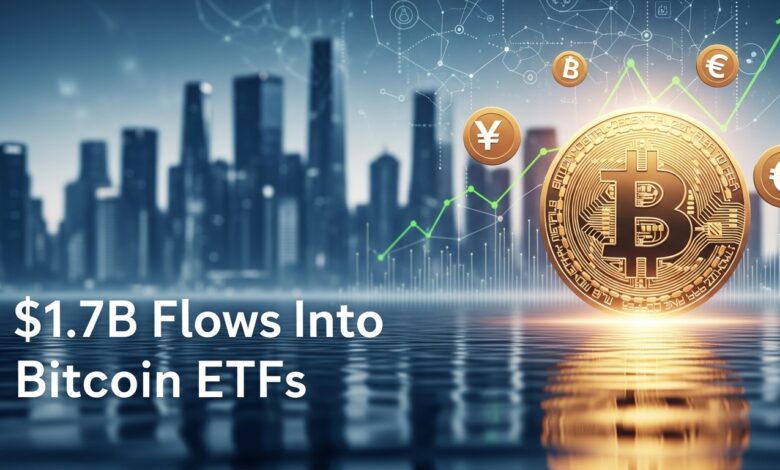 Institutional Investors Buying the Dip as $1.7B Flows Into Bitcoin ETFs
